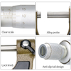 Outside Micrometer 0-25-50mm Screw Micrometer, Precision Caliper Thickness Gauge High Accuracy 0.01mm