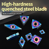 Nano Blue High-Hardness CNC Blade Blue-Treated Insert Quenched Steel