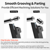 CNC Grooving Inserts for Stainless Steel, Solid Bar Machine, Hard Steel