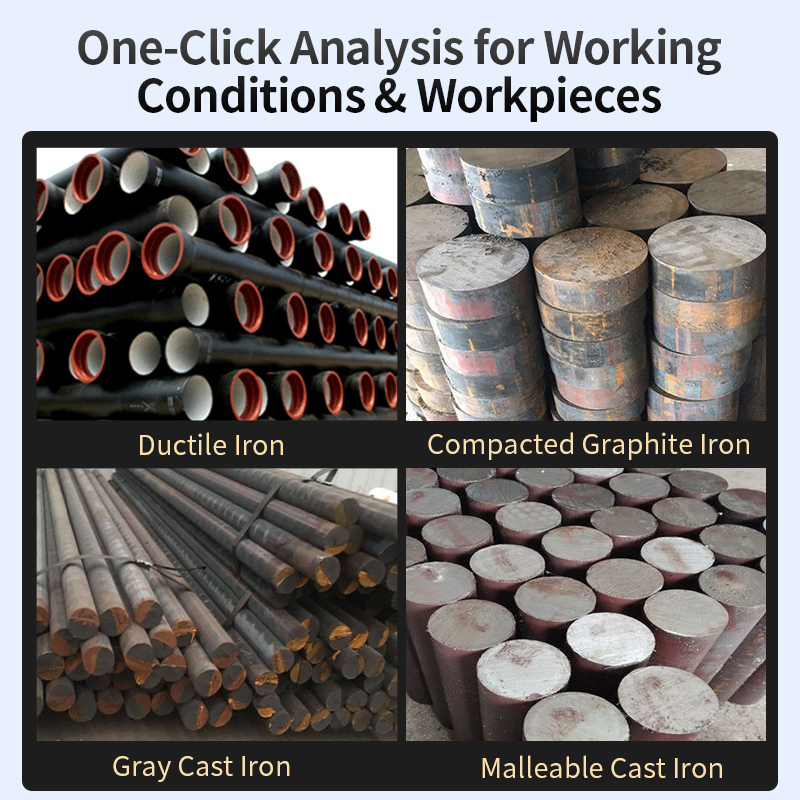 CNC Turning Insert Cnmg Rhombic Double-Sided Insert for Ductile Gray Cast Iron