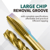 Titanium-Coated Coarse Thread Drill Bit for End Spiral Machine Tapping