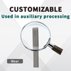 Thickened Tungsten Steel Long Strip Cutting Blade 4~5mm Super Hard Wear-Resistant Plate