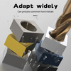 60-Degree Two-Flute End Mill Tungsten Steel Carbide CNC Tool