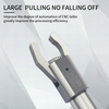 Material Puller, Material Extractor, CNC Straight Shank Chuck, Square Shank Material Clamp