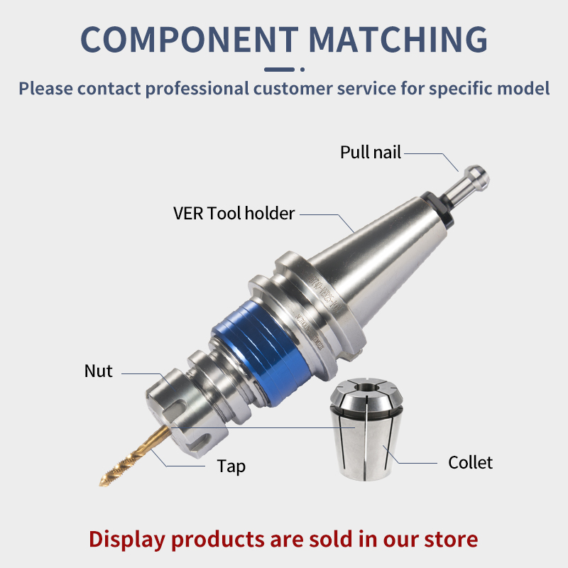 Bt30/40/50-Ver32 Micro Compensation Synchronous Tapping Tool Handle CNC Collet Chuck