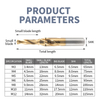Cobalt Secondary Step Drill for Stainless Steel Countersinking Stepped Hole and Chamfering