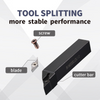 CNC Lathe Tool 93-Degree External Turning Svjcr1616h11/2020K16 Standard Lathe Tool Holder