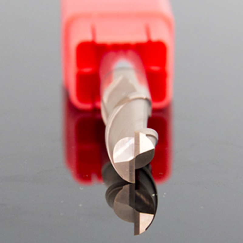 Tungsten Steel End Mill HRC 60-Degree Cutter 2-Flute Solid Carbide End Mill