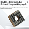 CNC Carbide Insert Snmg120408r-S Square Cutting Blade for Steel Grooving