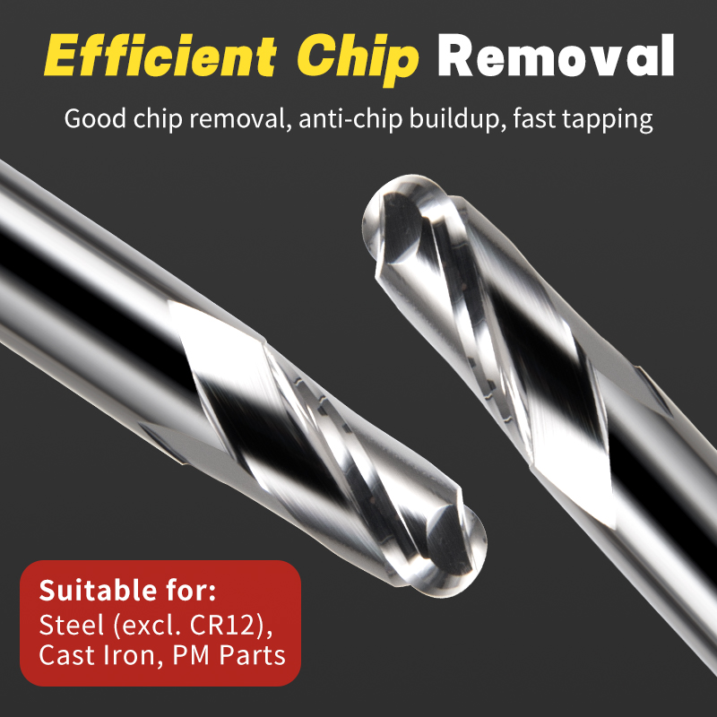 CNC 70-Degree Metal-Ceramic Solid Alloy Flat-Bottom Tungsten Steel Mill