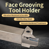 CNC End Face 25 Square Deep-Cut Outer Circular Flat Slot Cutter Bar