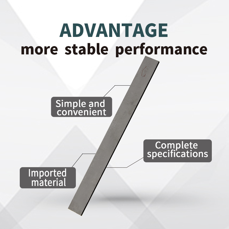 Thickened Tungsten Steel Long Strip Cutting Blade 4~5mm Super Hard Wear-Resistant Plate