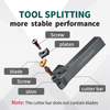 Wwlnr/Mwlnr CNC Lathe Tool Holder for Peach-Shaped 95-Degree External Turning Tool