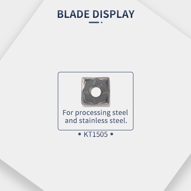 Mfsn Milling Cutter Disc 88-Degree High-Speed Feed Flat Heavy Cutting Disc
