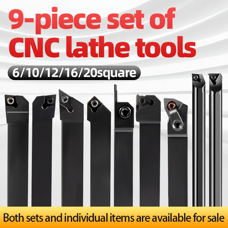 CNC Lathe Tool Set Inner Hole 10mm Outer Diameter 12mm/16mm