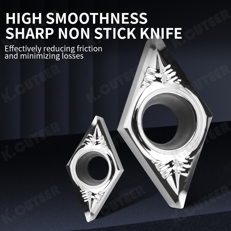 CNC Lathe Blade Aluminum Inner Hole Alloy Insert Dcgt07