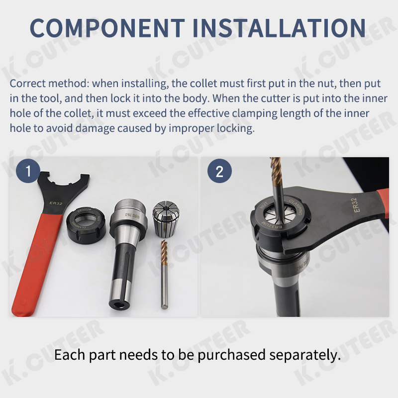 Turret Milling Machine Lifting Rod Cutter R8-Fmb22 Face Milling Holder