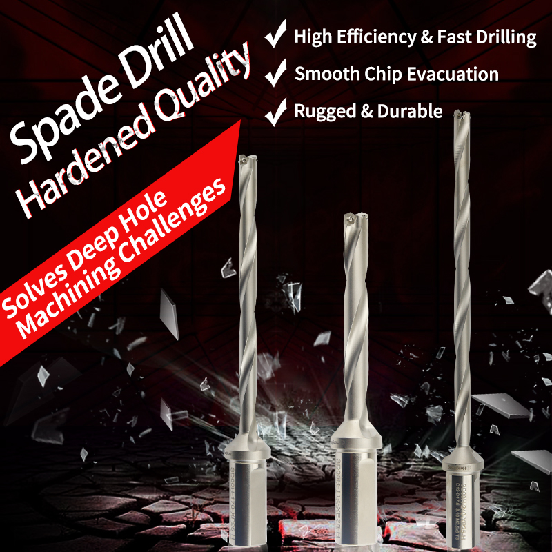 Extended U-Drill Deep Hole Machining Rapid Drill Aggressive Deep Hole Drill
