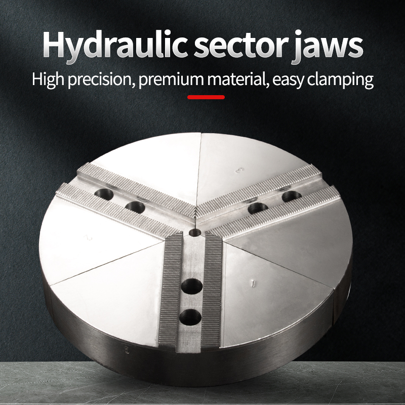 Hydraulic Chuck Sector Jaws, Soft Jaws, Custom Height Jaw