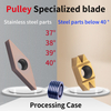 Single-Tooth and Double-Tooth Pulley Groove Special Blade 40-Degree 37-Degree CNC Lathe Tool