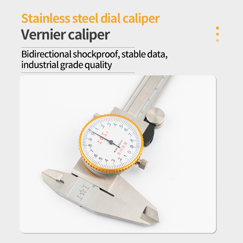 Shanggong Dial Caliper High-Precision Vernier Caliper Industrial Grade 0-150mm