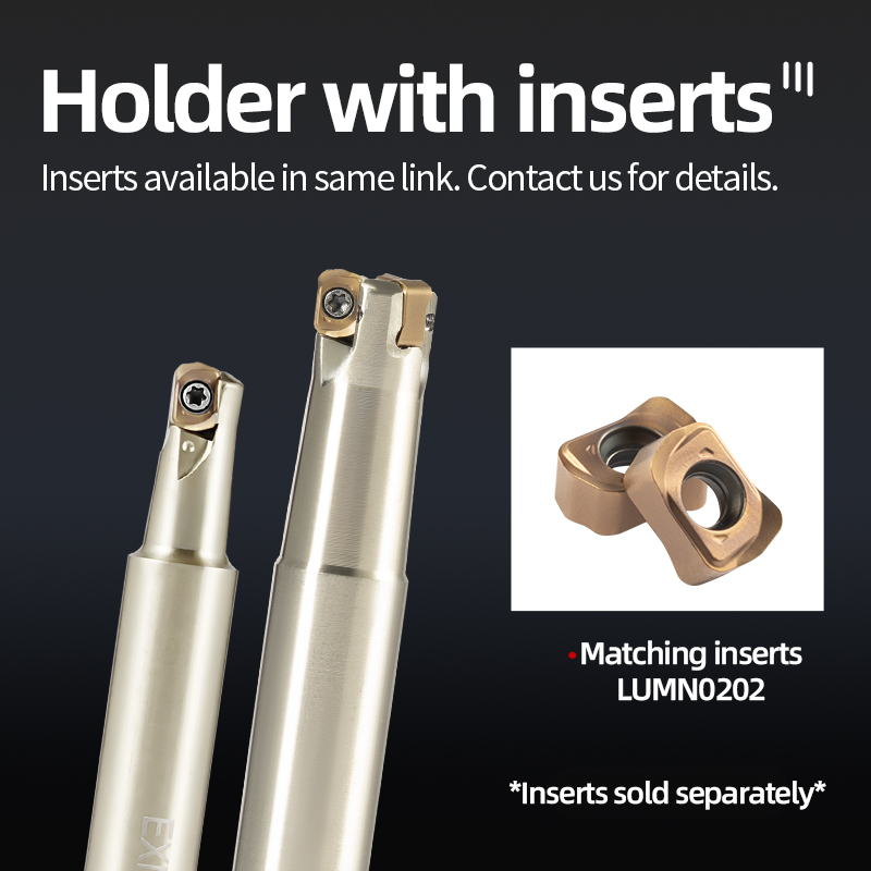 Rapid Feed for CNC Milling Cutter Shank Exn02r Shock-Resistant High-Efficiency Small-Diameter Fast