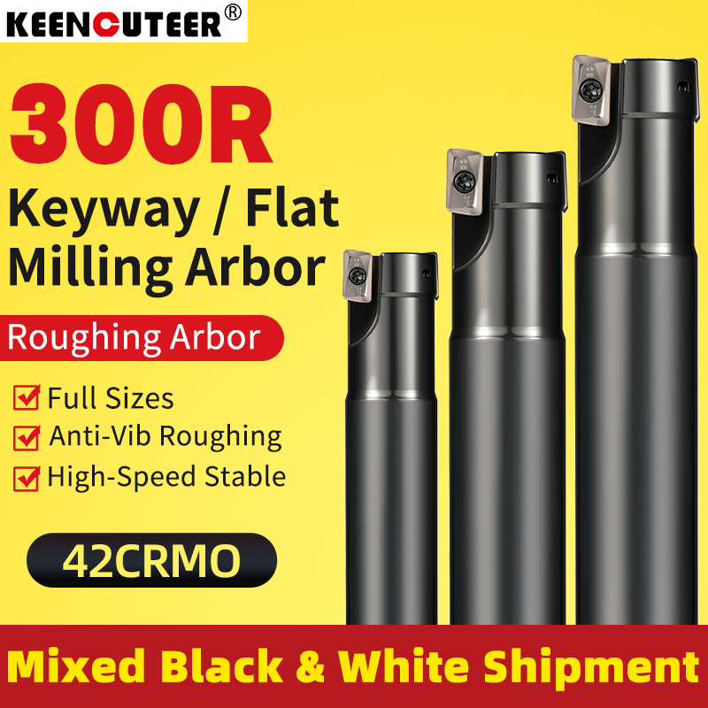 CNC Milling Tool Holder 300r Tungsten Steel Anti-Vibration Right-Angle Tool Holder