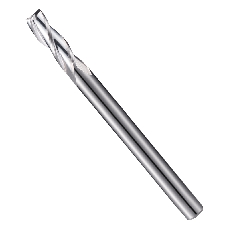 CNC 70-Degree Metal-Ceramic Solid Alloy Flat Bottom 4-Flute End Mill