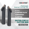 CNC External Turning Tool Holder 93-Degree External Turning Tool Mvjnr1616K16/2020K16/2525m16