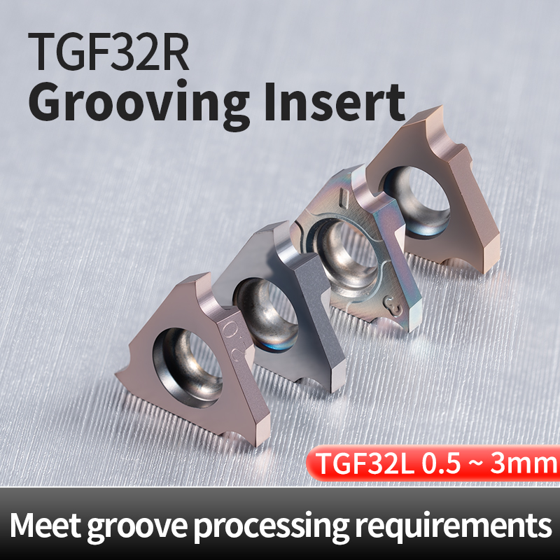 Vertically Mounted Shallow Groove Blade Machining Steel and Stainless Steel