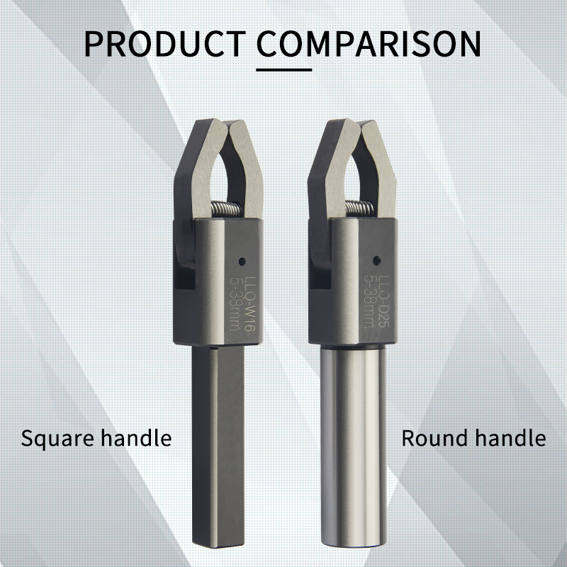 Material Puller, Material Extractor, CNC Straight Shank Chuck, Square Shank Material Clamp