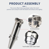 Mfsn Milling Cutter Disc 88-Degree High-Speed Feed Flat Heavy Cutting Disc