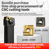 CNC Carbide Insert Snmg120408r-S Square Cutting Blade for Steel Grooving