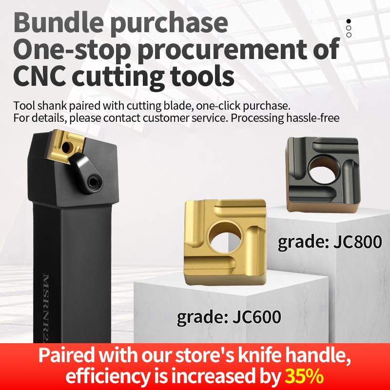 CNC Carbide Insert Snmg120408r-S Square Cutting Blade for Steel Grooving