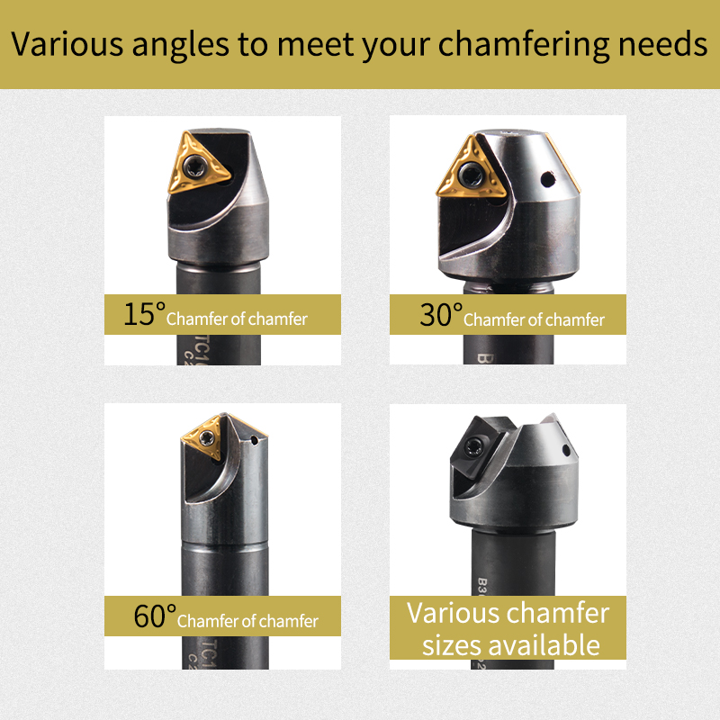 CNC Chamfering Tool 30/60 Degree Chamfer Machining Center 90-Degree Machine Clamp Center