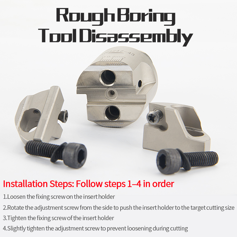 Rough Boring Adjustable Annular End Face Slotting Cutter CNC Slotting Cutter