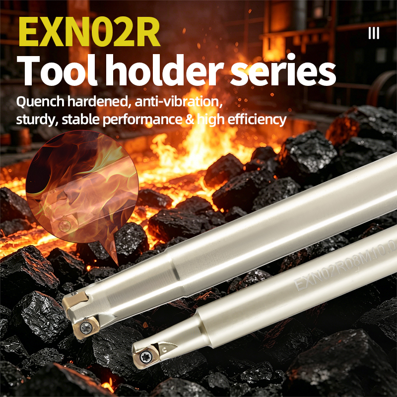 Rapid Feed for CNC Milling Cutter Shank Exn02r Shock-Resistant High-Efficiency Small-Diameter Fast