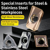 Keencuteer CNC Blades Stainless Steel Blades Grooving Insert Inner Hole Turning Insert