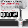 Tungsten Steel Chamfering Cutter 90/60-Degree Carbide Double-Sided Countersunk Side Hole Milling Cutter