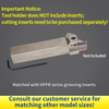 CNC End Face 25 Square Deep-Cut Outer Circular Flat Slot Cutter Bar