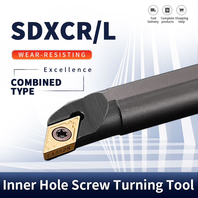 CNC Tool Holder Internal Hole Turning Boring Tool 120-Degree Sdxcr07/11