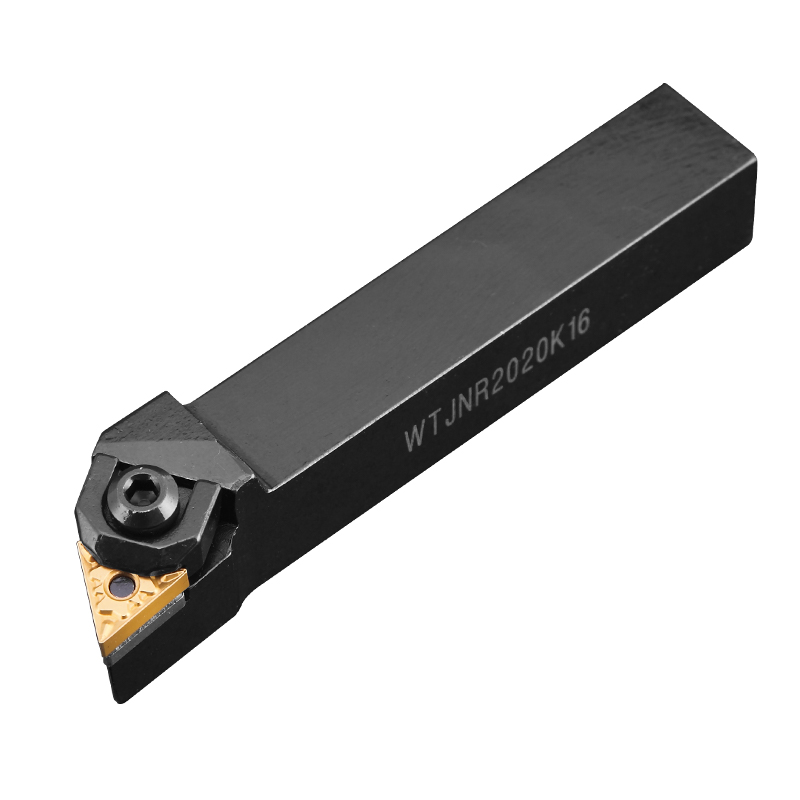 CNC Tool Holder 93-Degree External Turning Tool Triangular Roughing Wtjnr2020K16/2525m16 Lathe