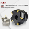 75° CNC Deburring Cutter Disc 300r/400r R0.8 Horizontal Insert Milling Cutter Disc