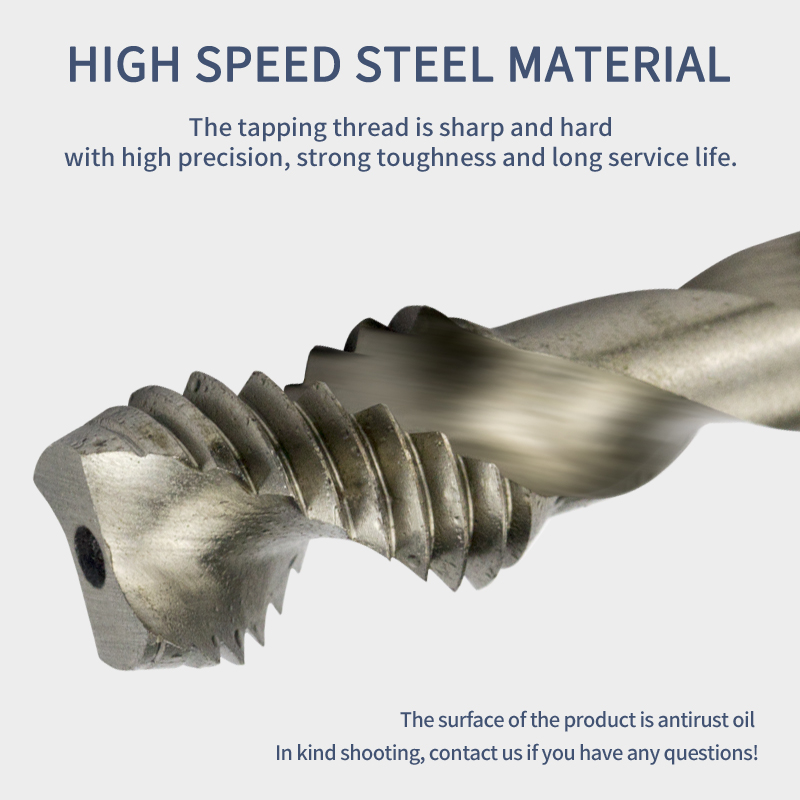 Aluminum Spiral Tap M2/M2.5/M3/M3.5/M4 White Aluminum-Specific Tap