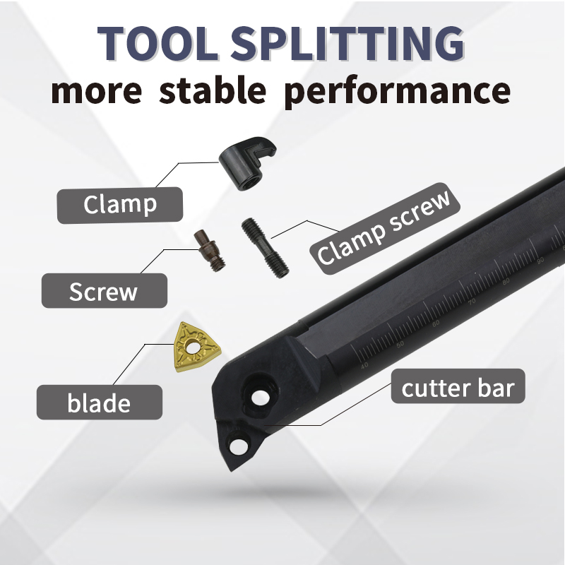 Inner Hole Tool Holder Mwlnr08 CNC Internal Turning Boring Lathe Tool