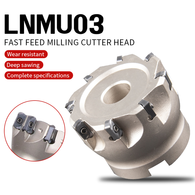 CNC Lnmu03 Milling Center High-Efficiency Rapid Vertical Milling Cutter Head