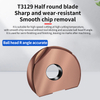 Machining Center T2139 Spherical Milling Tool Holder Semi-Circular Shock-Resistant Hardened Tool Holder