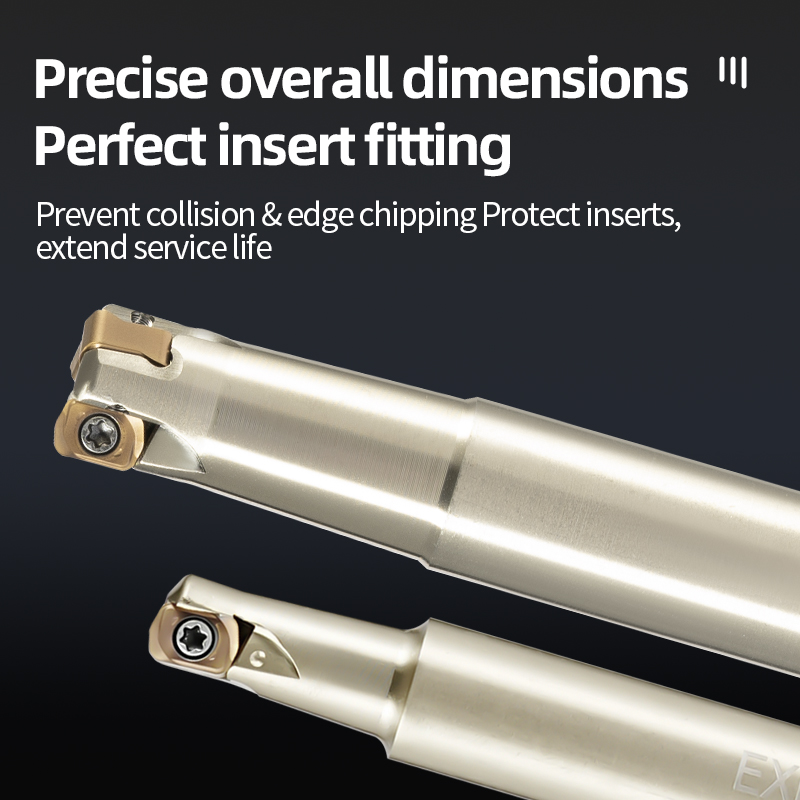 Rapid Feed for CNC Milling Cutter Shank Exn02r Shock-Resistant High-Efficiency Small-Diameter Fast