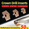 Violent Drill Bits Stainless Steel Crown Drill Blade Particles