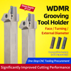 CNC End Face 25 Square Deep-Cut Outer Circular Flat Slot Cutter Bar